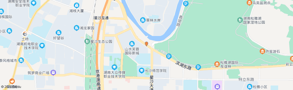 长沙自来水_公交站地图_长沙公交_妙搜公交查询2025