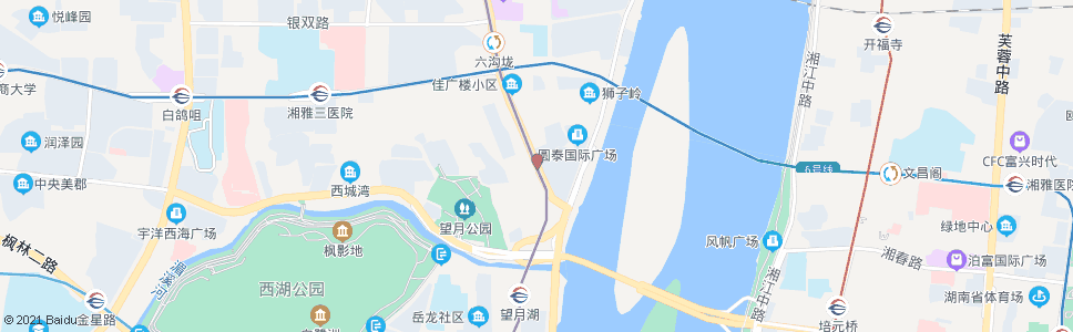 长沙水厂_公交站地图_长沙公交_妙搜公交查询2025