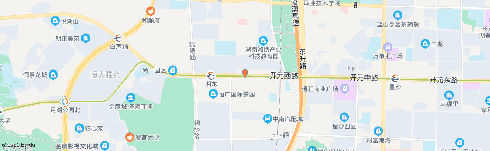 长沙筑梦园_公交站地图_长沙公交_妙搜公交查询2025