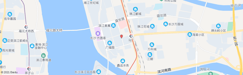 长沙华章路口_公交站地图_长沙公交_妙搜公交查询2025