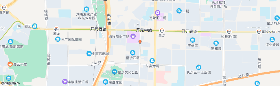 长沙凉塘路口_公交站地图_长沙公交_妙搜公交查询2025