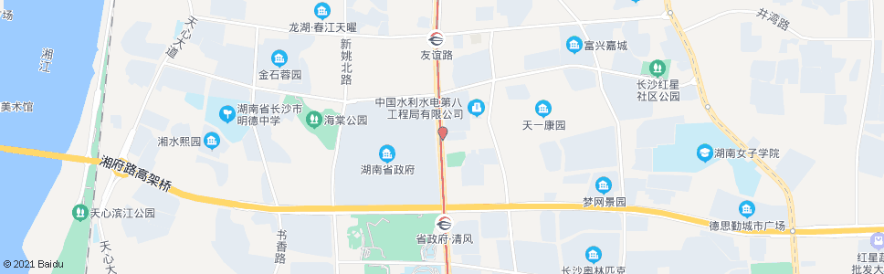 长沙新韶路口_公交站地图_长沙公交_妙搜公交查询2025