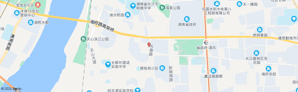 长沙省交通运输厅东门_公交站地图_长沙公交_妙搜公交查询2025