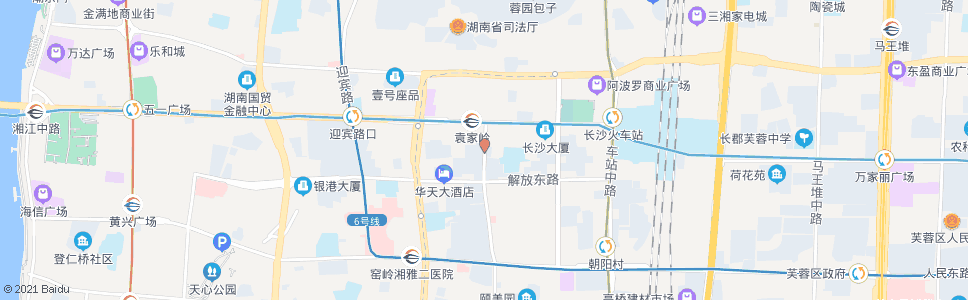 长沙曙光北路_公交站地图_长沙公交_妙搜公交查询2025