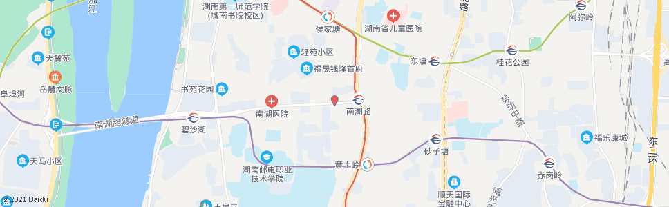 长沙天剑路口_公交站地图_长沙公交_妙搜公交查询2025