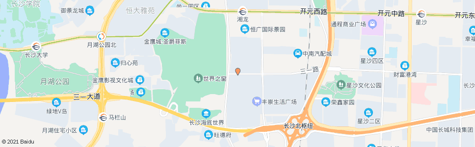 长沙蒸湘路卫星路口_公交站地图_长沙公交_妙搜公交查询2025