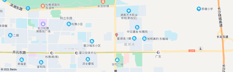 长沙县公安局西_公交站地图_长沙公交_妙搜公交查询2025