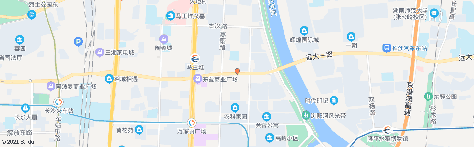 长沙远大路古曲路口_公交站地图_长沙公交_妙搜公交查询2025