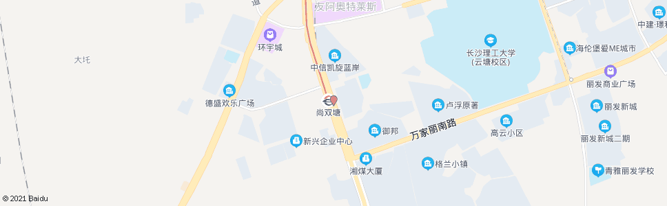 长沙新路村_公交站地图_长沙公交_妙搜公交查询2025