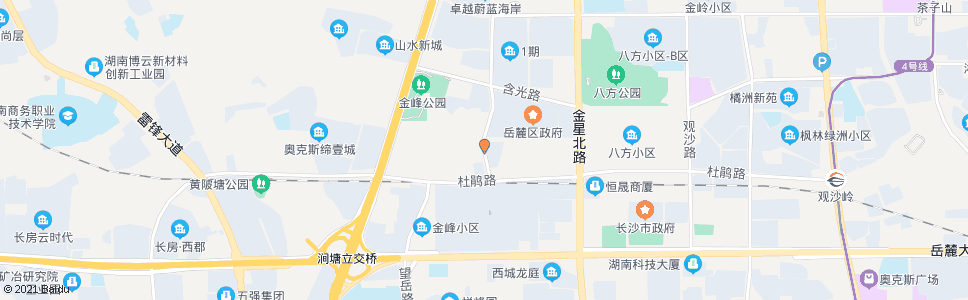 长沙谷丰路_公交站地图_长沙公交_妙搜公交查询2025