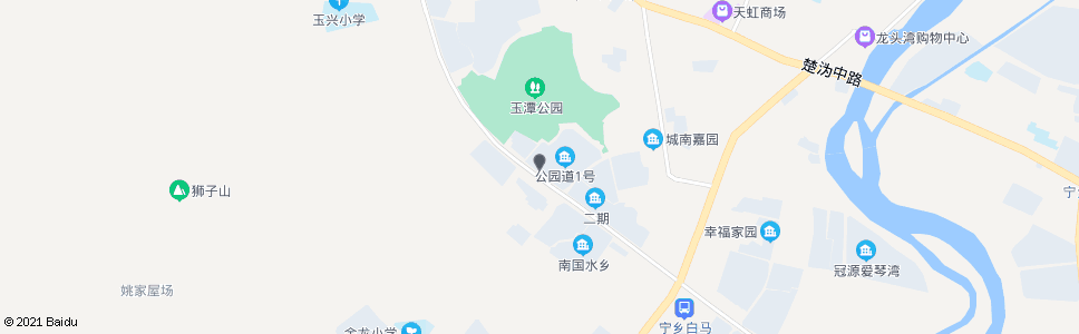 长沙公园道一号(西门)_公交站地图_长沙公交_妙搜公交查询2025