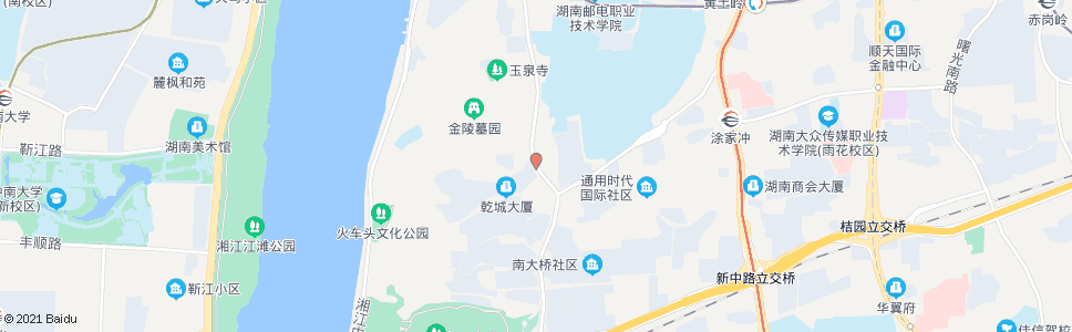 长沙赤岭路街道_公交站地图_长沙公交_妙搜公交查询2025