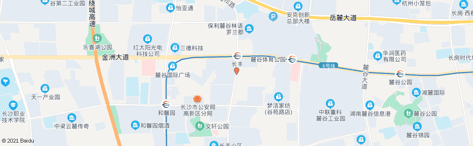 长沙安淳科技园_公交站地图_长沙公交_妙搜公交查询2025