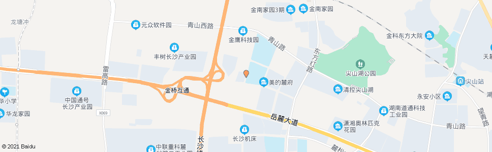 长沙湖高路欣盛路口_公交站地图_长沙公交_妙搜公交查询2025