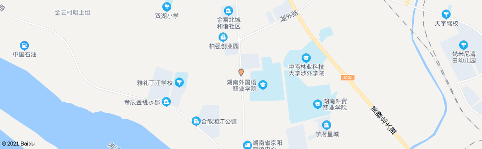 长沙项家场_公交站地图_长沙公交_妙搜公交查询2025