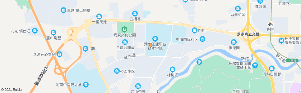 长沙工院学生公寓_公交站地图_长沙公交_妙搜公交查询2025