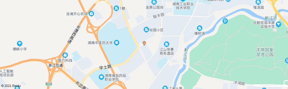 长沙洋湖时代(象嘴路学士路口)_公交站地图_长沙公交_妙搜公交查询2025