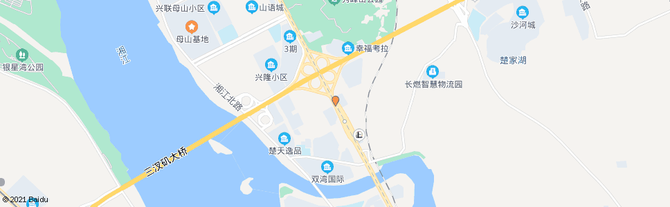 长沙兴龙村_公交站地图_长沙公交_妙搜公交查询2025