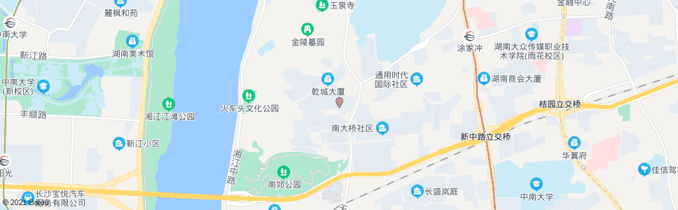 长沙广厦新村(省红十字妇幼医院)_公交站地图_长沙公交_妙搜公交查询2025