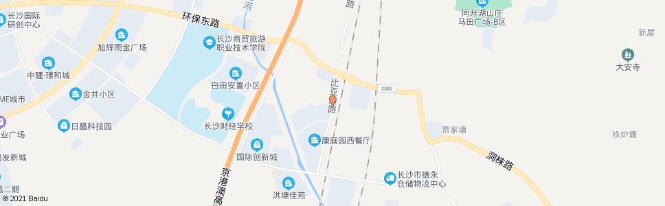 长沙比亚迪路环保路口_公交站地图_长沙公交_妙搜公交查询2025