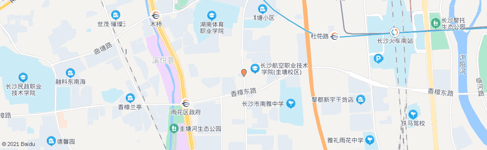 长沙沙湾路香樟路口_公交站地图_长沙公交_妙搜公交查询2025