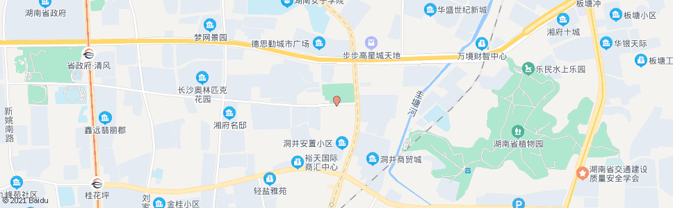 长沙杉木冲路韶山路口_公交站地图_长沙公交_妙搜公交查询2025