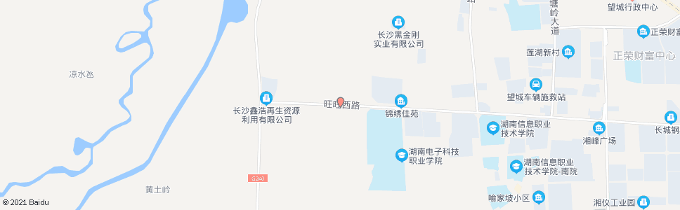 长沙旺旺西路高原路口_公交站地图_长沙公交_妙搜公交查询2025