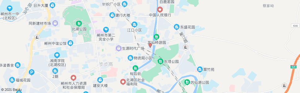 郴州万原家居购物广场(人民东路)_公交站地图_郴州公交_妙搜公交查询2024