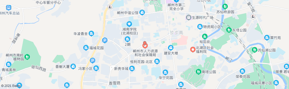 郴州市人保局_公交站地图_郴州公交_妙搜公交查询2024