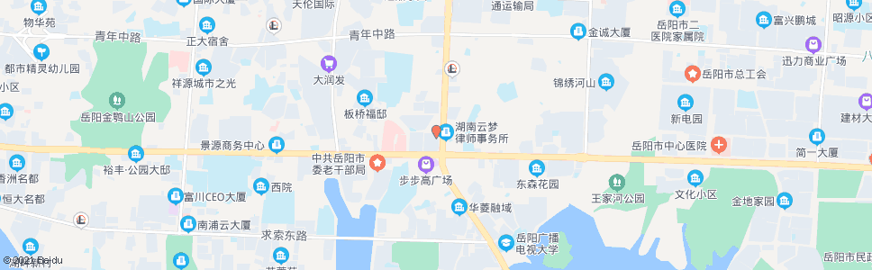 岳阳土桥(新大新酒店)_公交站地图_岳阳公交_妙搜公交查询2024