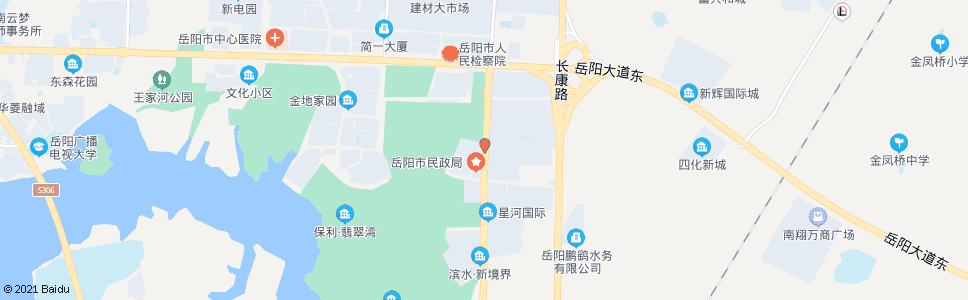 岳阳中南市场_公交站地图_岳阳公交_妙搜公交查询2024