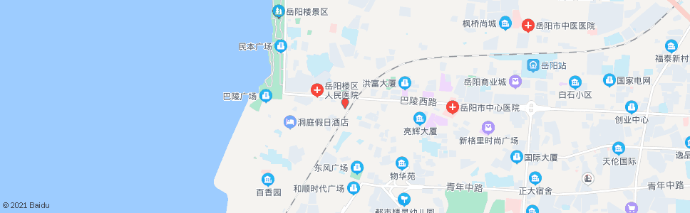 岳阳巴陵桥下_公交站地图_岳阳公交_妙搜公交查询2024