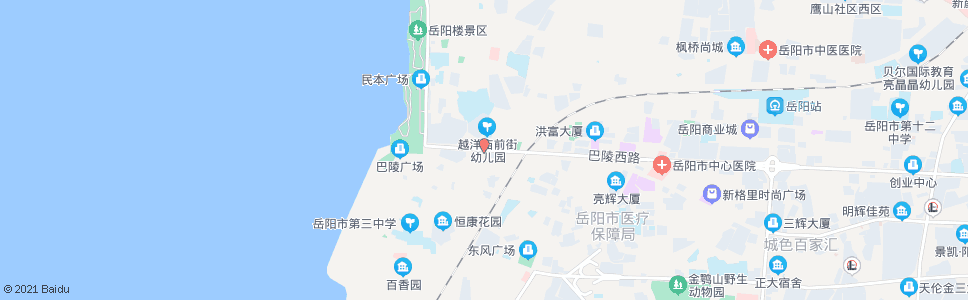 岳阳巴陵桥西_公交站地图_岳阳公交_妙搜公交查询2024