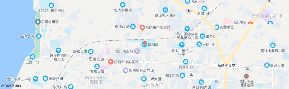 岳阳粟桥_公交站地图_岳阳公交_妙搜公交查询2024