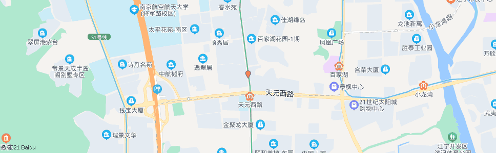 南京利源中路南_公交站地图_南京公交_妙搜公交查询2025