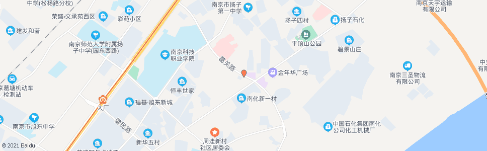 南京新华路葛关路_公交站地图_南京公交_妙搜公交查询2025