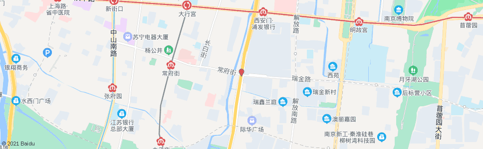 南京龙蟠中路瑞金路_公交站地图_南京公交_妙搜公交查询2025