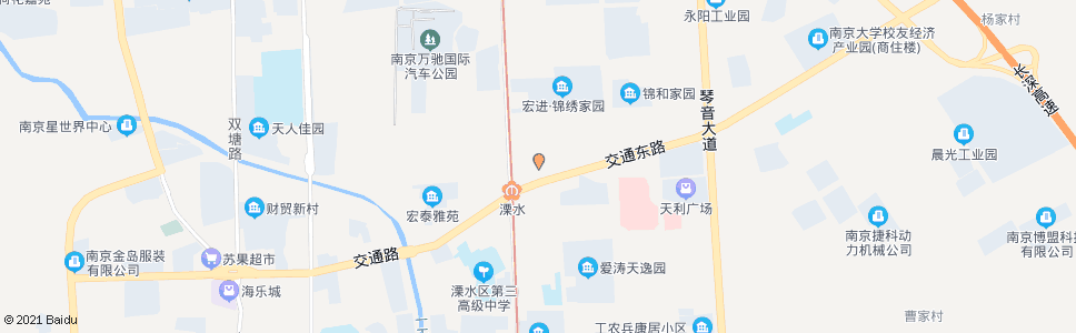 南京溧水客运总站_公交站地图_南京公交_妙搜公交查询2025