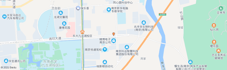 南京前庄路_公交站地图_南京公交_妙搜公交查询2025