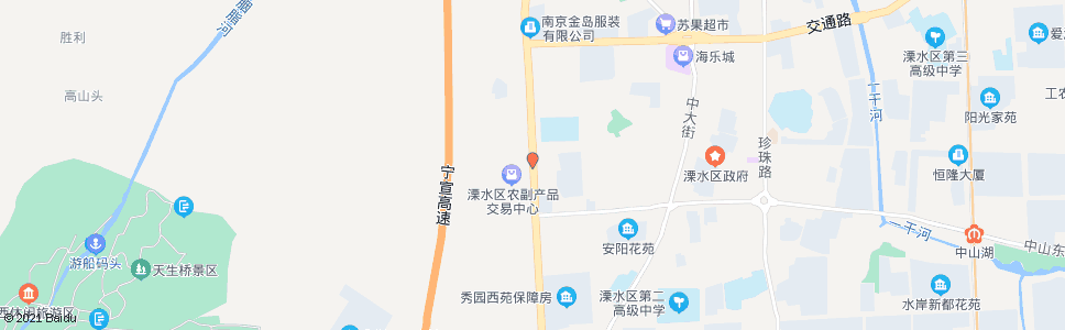 南京栖凤路农贸市场_公交站地图_南京公交_妙搜公交查询2025