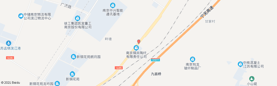 南京陶村_公交站地图_南京公交_妙搜公交查询2025