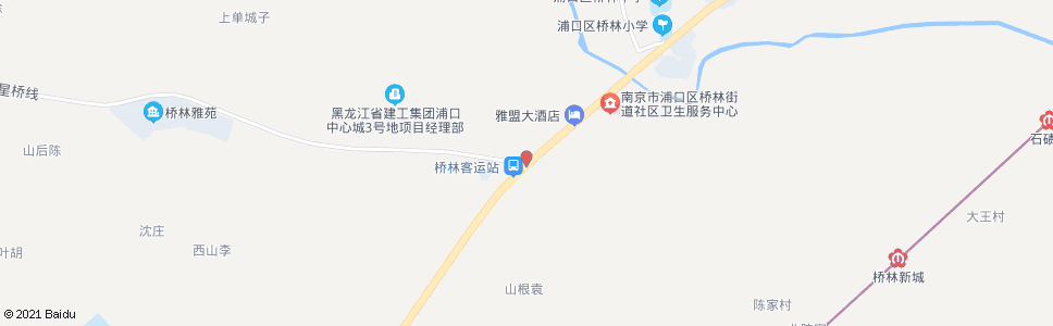 南京宁乌公路朱石路_公交站地图_南京公交_妙搜公交查询2025