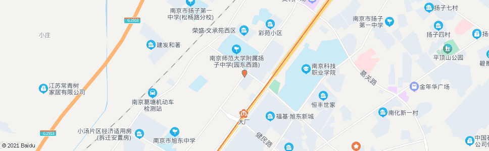 南京葛中南路六合大道_公交站地图_南京公交_妙搜公交查询2025