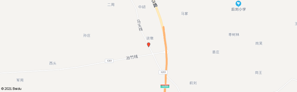 南京谈墩村_公交站地图_南京公交_妙搜公交查询2025