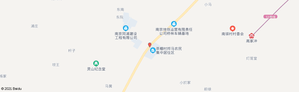 南京捋马小区_公交站地图_南京公交_妙搜公交查询2025