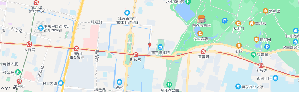 南京清溪路_公交站地图_南京公交_妙搜公交查询2025