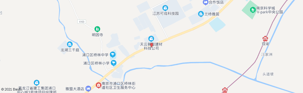 南京宁乌公路梨园路_公交站地图_南京公交_妙搜公交查询2025