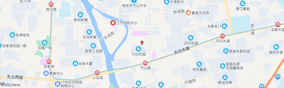 南京金山路_公交站地图_南京公交_妙搜公交查询2025