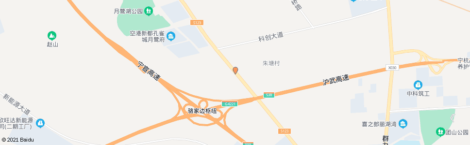 南京朱塘村_公交站地图_南京公交_妙搜公交查询2025