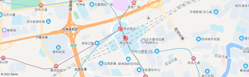 南京湛水路南_公交站地图_南京公交_妙搜公交查询2025